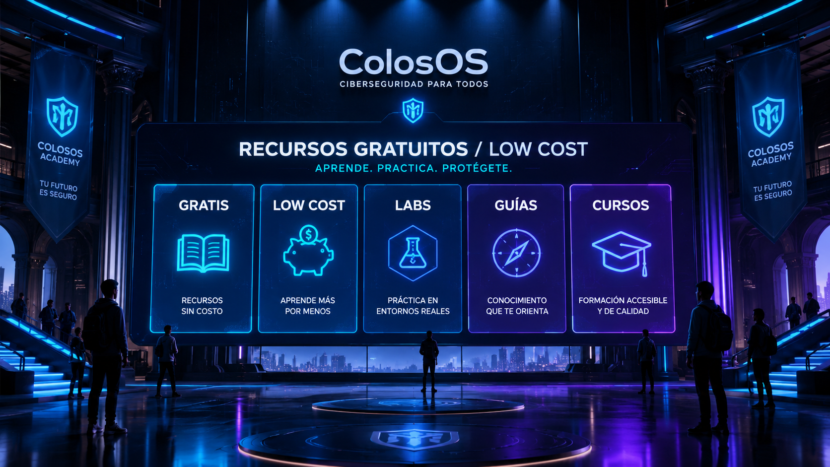 Recursos gratuitos y de bajo coste para aprender ciberseguridad